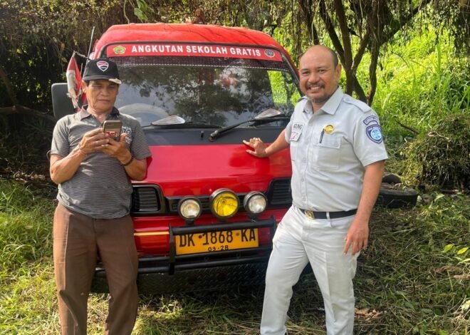 Hadir Menyapa Pelaku Angkutan Pedesaan, Jasa Raharja Bali Tingkatkan Edukasi dan Perlindungan