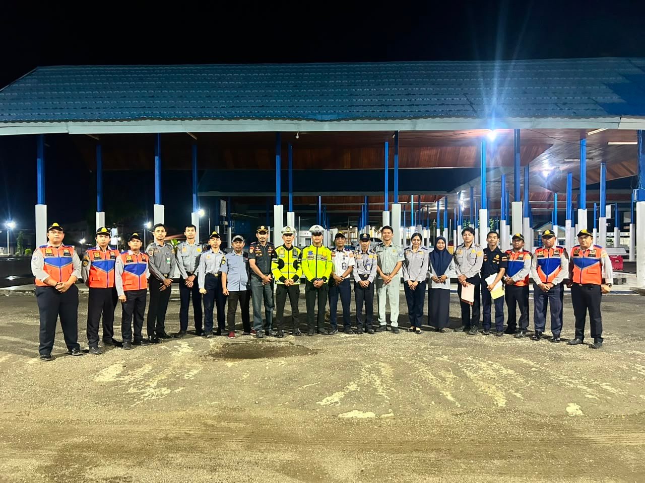 Jasa Raharja Cabang Mamuju Bersama Stekholder Melaksankan Giat Ramp Check, Pemeriksaan Kesehatan Gratis (MUKL), serta Sosialisasi Diskon Pajak Kendaraan di Terminal Simbuang