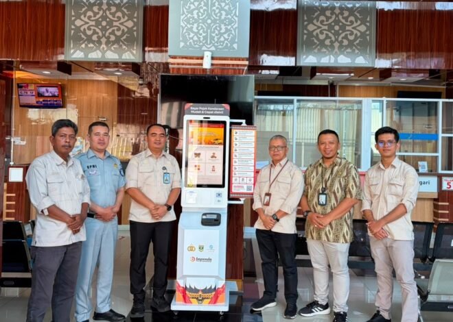 Tim Pembina Samsat Hadirkan Kiosk Pembayaran di Samsat Padang, Permudah Layanan PKB dan SWDKLLJ