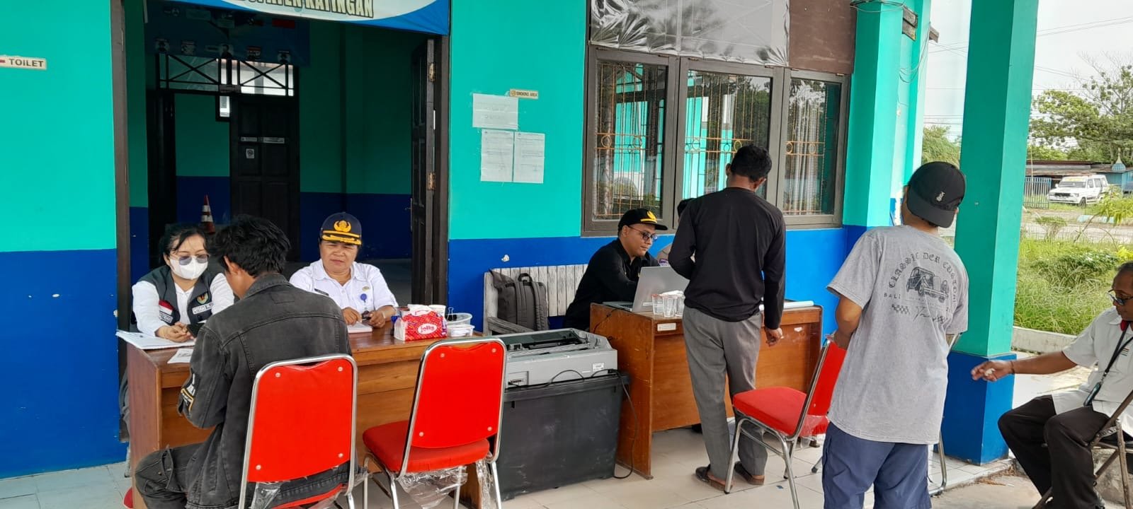 Jasa Raharja Kalteng Bersama Tim Pembina Samsat Katingan Gelar Operasi Gabungan Tingkatkan Kepatuhan Wajib Pajak Kendaraan Bermotor