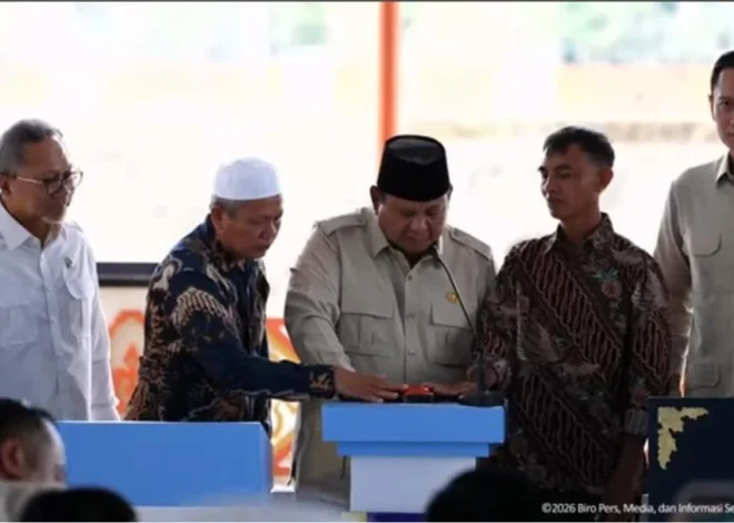 Prabowo Resmikan Lima Bendungan di Lombok, Pasokan Air NTB Dipastikan Aman