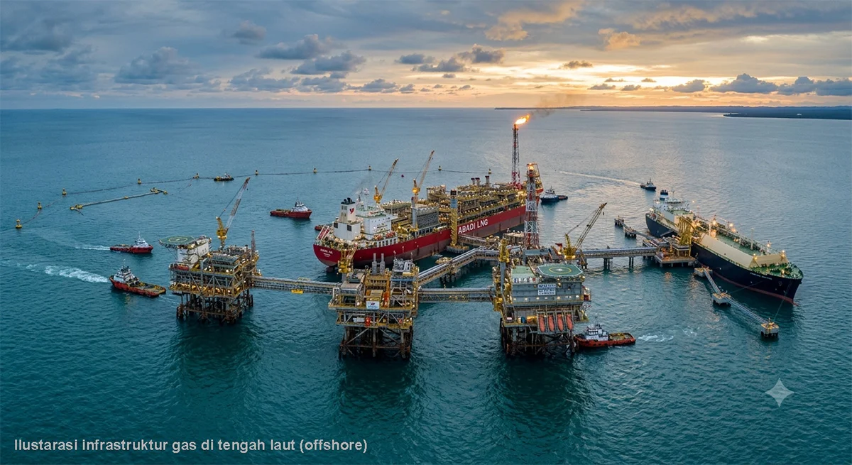 Pemerintah Prioritaskan Pasokan Gas Blok Masela 60 Persen ke Pasar Domestik