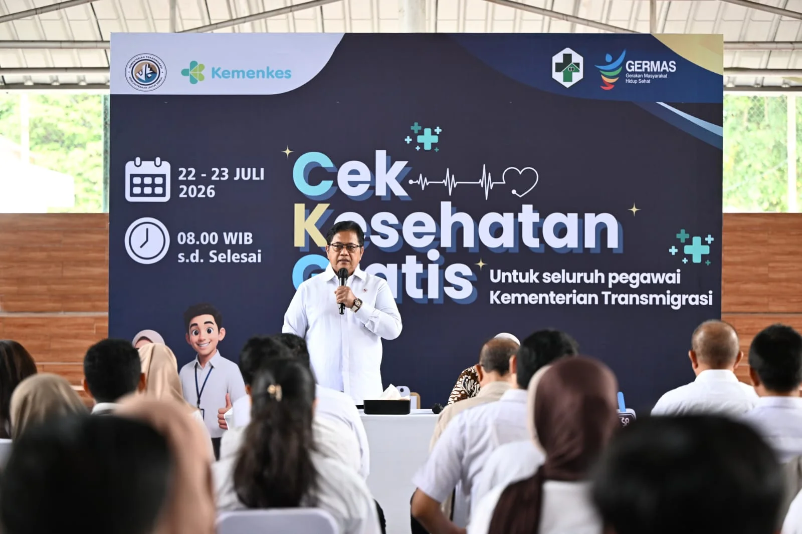 Wujudkan Program Prioritas Presiden, Kementrans Siap Gelar Cek Kesehatan Gratis