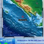 Wilayah Pesisir Barat Lampung Diguncang Gempa Magnitudo 4,7, Begini Kata BMKG