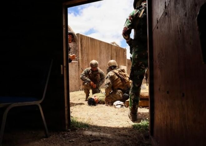 Latihan Bersama Marinir TNI dan AS, Fokus Tingkatkan Kemampuan Evakuasi Korban Bencana