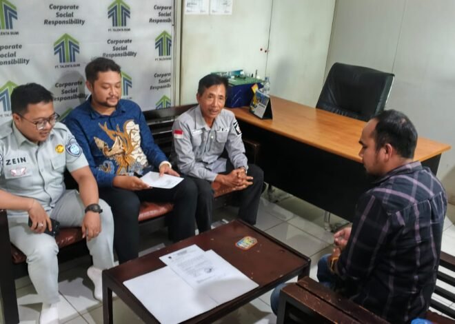 Perkuat Pendataan Armada, Tim Pembina Samsat Marabahan Kunjungi PT Talenta Bumi Barito Kuala