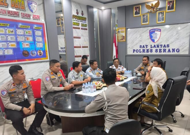 Jasa Raharja Wilayah Banten Hadiri Rapat Forum Keselamatan Lalu Lintas di Polres Serang Bahas Upaya Pencegahan Kecelakaan