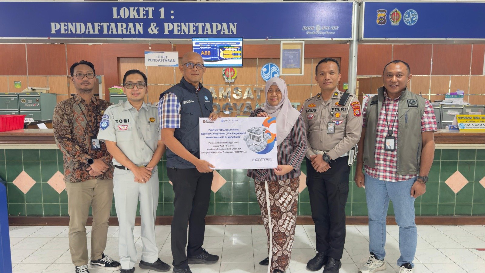 Green Samsat Jasa Raharja Dorong Kepatuhan PKB dan SWDKLLJ Sekaligus Lestarikan Lingkungan