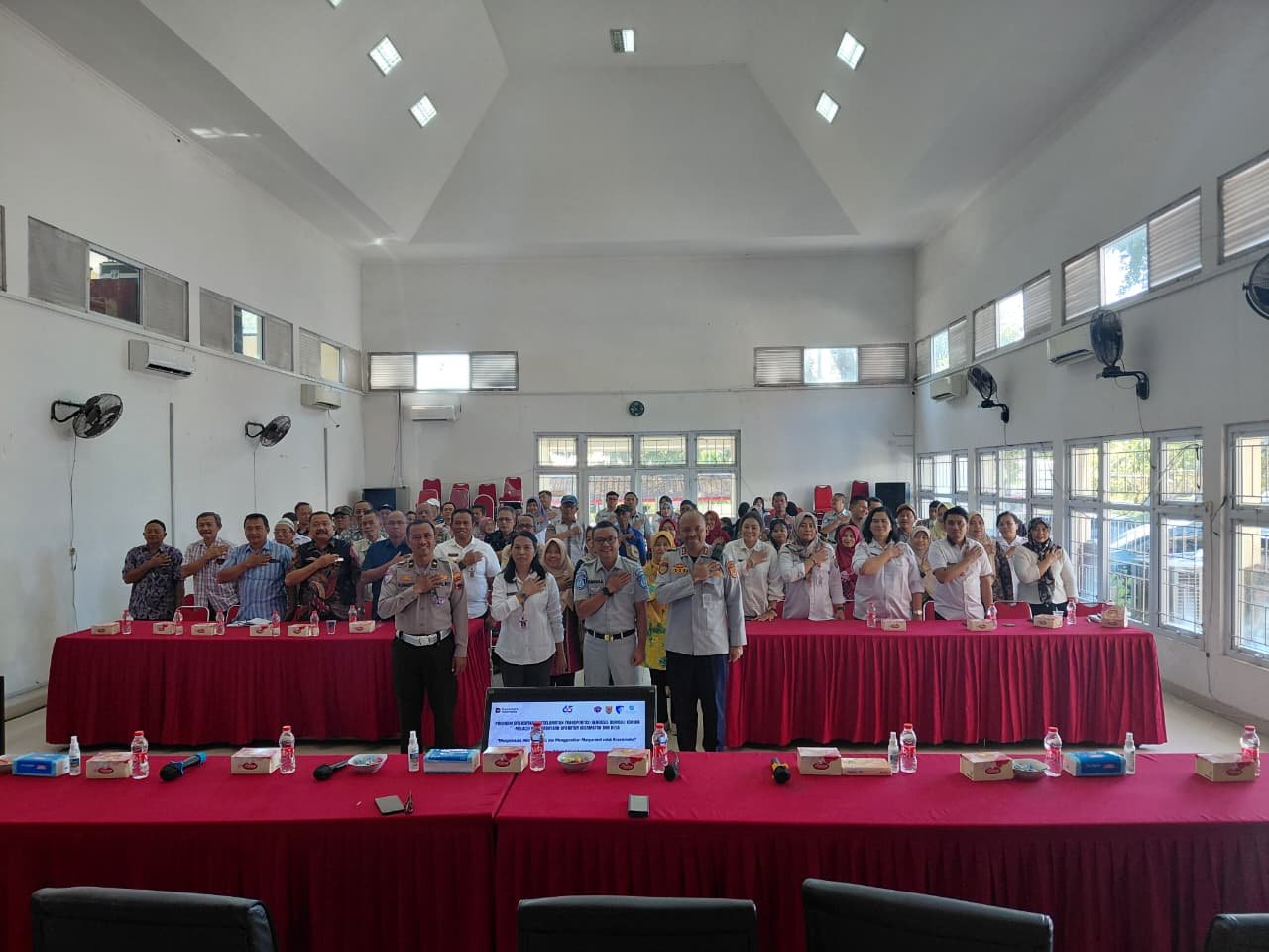 Jasa Raharja Bersama Polrestabes Dan Dinas Perhubungan Gelar Program Intensifikasi Keselamatan Transportasi Di Kecamatan Pedurungan