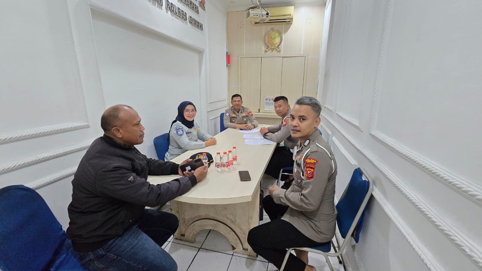 Jasa Raharja Samsat Padalarang Perkuat Sinergi dengan Unit Gakkum Polres Cimahi dalam Momentum Hari Bhayangkara ke-80