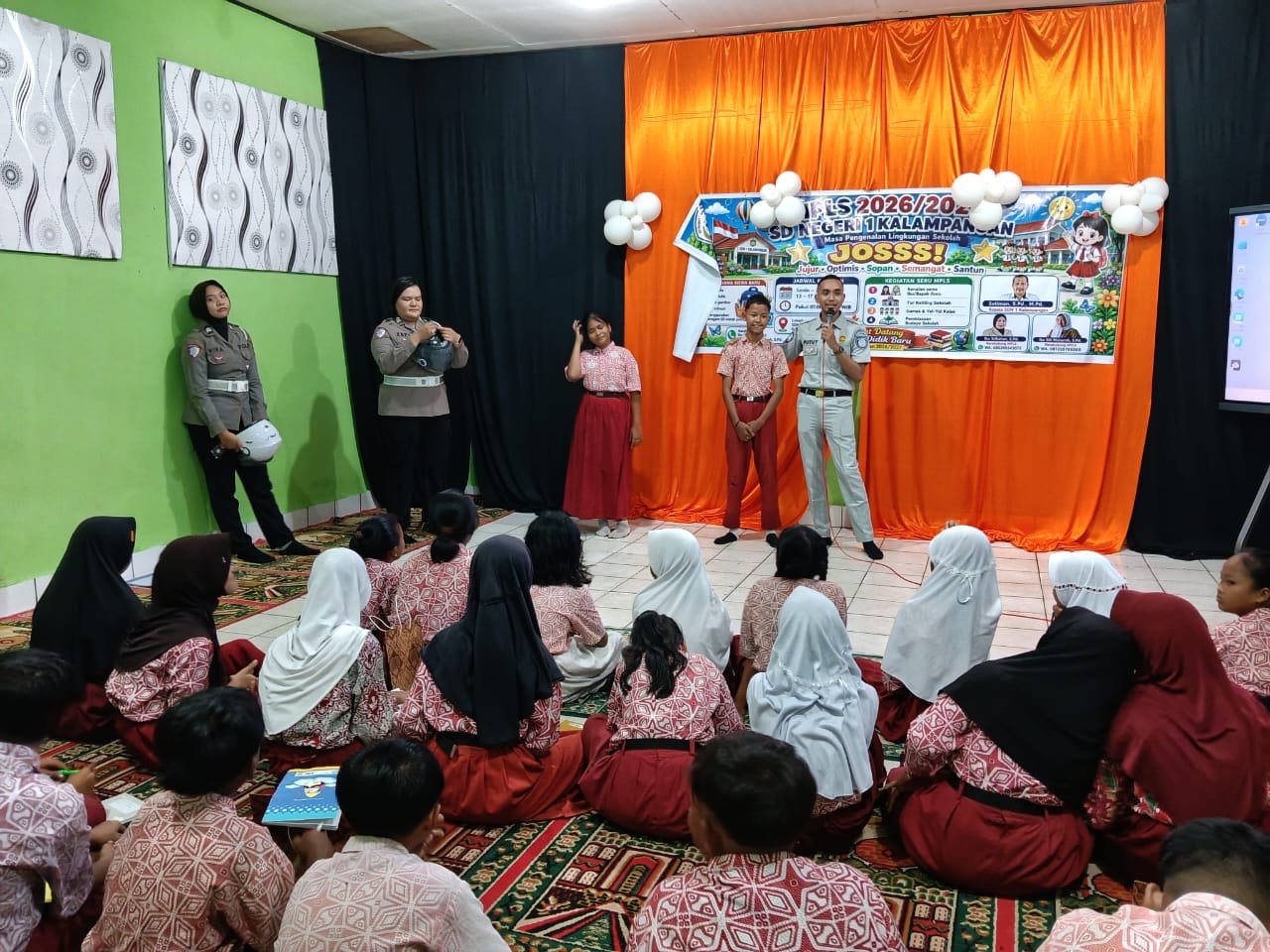 Jasa Raharja Kalteng Dukung Edukasi Keselamatan Berlalu Lintas Sejak Usia Dini di SD Negeri 1 Kalampangan