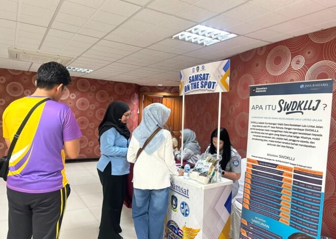 Jasa Raharja Kepri Dukung Kemudahan Pembayaran PKB melalui Samsat On The Spot di HR Forum Manager PT Tunaskarya Indoswasta