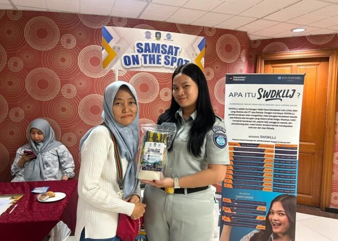 Jasa Raharja Kepri Dukung Kemudahan Pembayaran PKB melalui Samsat On The Spot di HR Forum Manager PT Tunaskarya Indoswasta