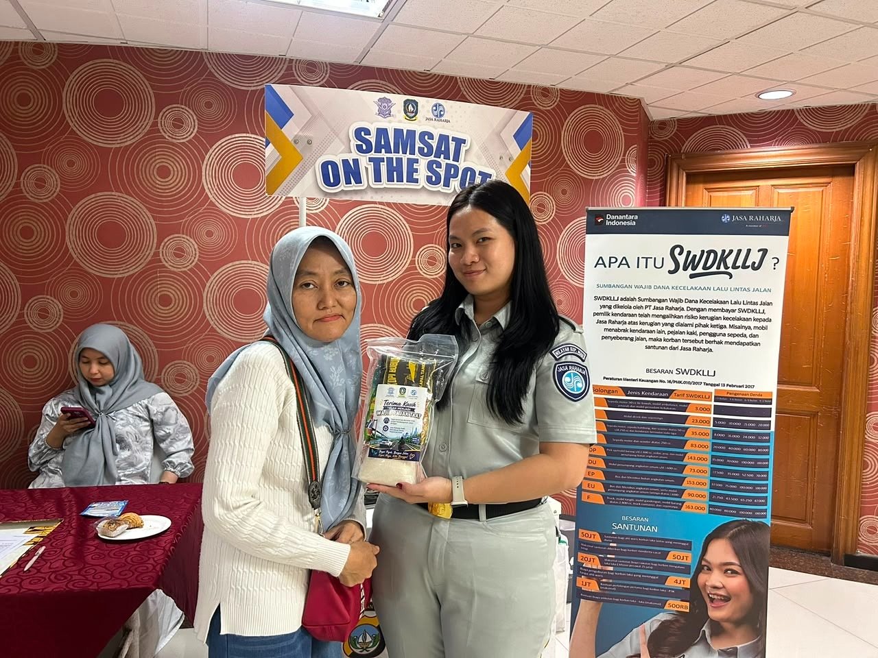 Jasa Raharja Kepri Dukung Kemudahan Pembayaran PKB melalui Samsat On The Spot di HR Forum Manager PT Tunaskarya Indoswasta