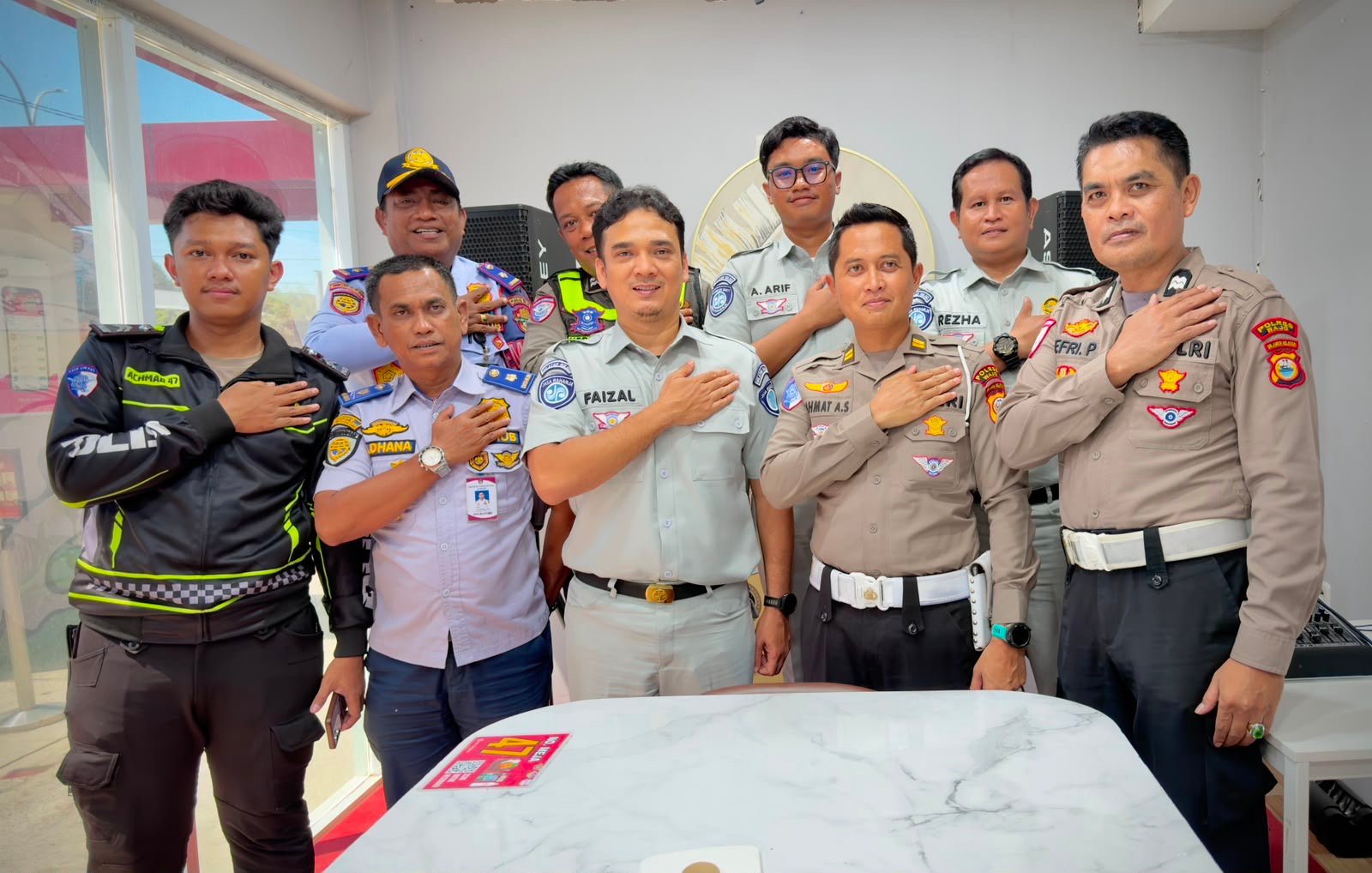Jasa Raharja Cabang Watampone Perkuat Sinergi Penanganan Titik Rawan Kecelakaan Melalui FLLAJ Kabupaten Wajo