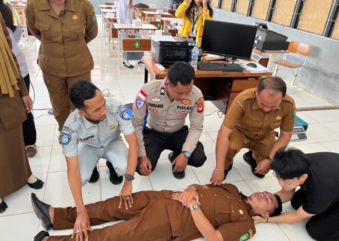Tingkatkan Kesadaran Keselamatan Berkendara, Jasa Raharja Sintang Gelar Pelatihan PPGD di Putussibau