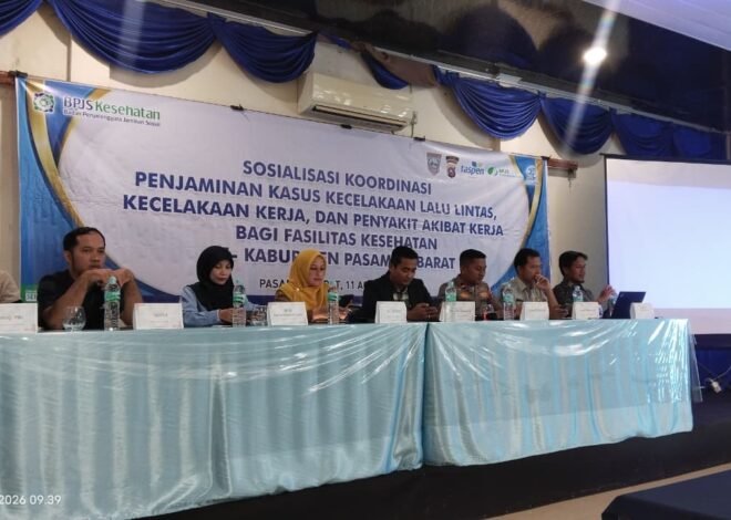 Jasa Raharja dan Fasilitas Kesehatan di Pasaman Barat Samakan Persepsi Penjaminan Kasus Kecelakaan