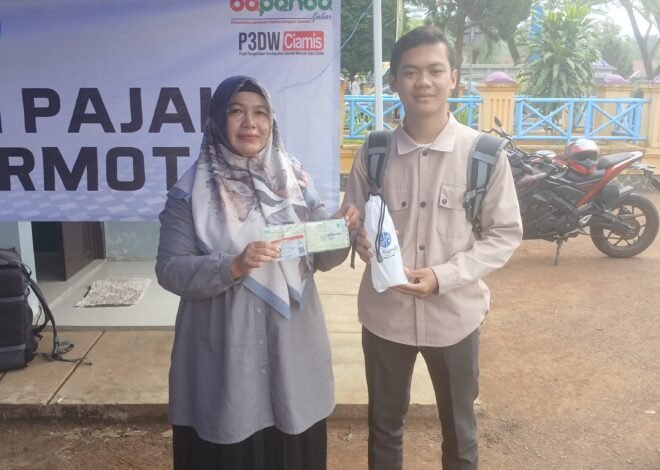 Apresiasi Wajib Pajak Taat Dalam Operasi Gabungan di Kecamatan Cijeungjing Kabupaten Ciamis
