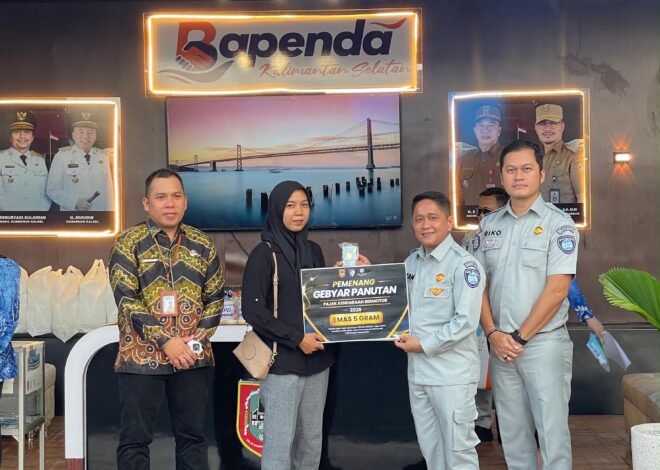 Jasa Raharja Kalsel Serahkan Hadiah Emas Gebyar Panutan PKB 2026 kepada Wajib Pajak Terpilih