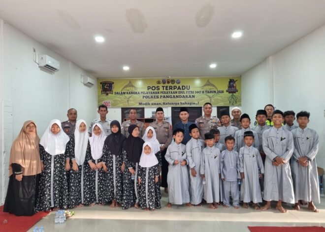 Doa Bersama Anak Yatim, Jasa Raharja Tasikmalaya dan Satlantas Polres Pangandaran Wujudkan Kepedulian dan Harapan Keselamatan Berlalu Lintas