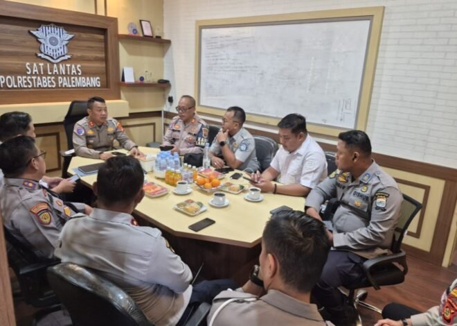Sinergi Tekan Angka Kecelakaan, Jasa Raharja Sumsel Hadiri Rapat Forum Komunikasi Lalu Lintas Kota Palembang