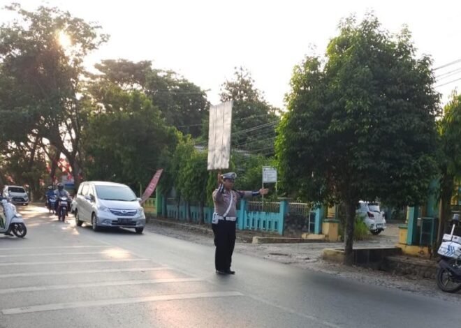 Jasa Raharja dan Satlantas Polres Tapin Gelar Safety Campaign, Ajak Masyarakat Utamakan Keselamatan Berlalu Lintas