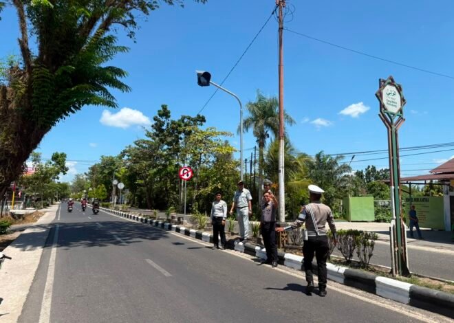 Jasa Raharja Kalteng Dukung Persiapan Pembukaan Simpang 3 Jalan HM Arsyad-Teratai 2 Demi Tingkatkan Keselamatan Berlalu Lintas