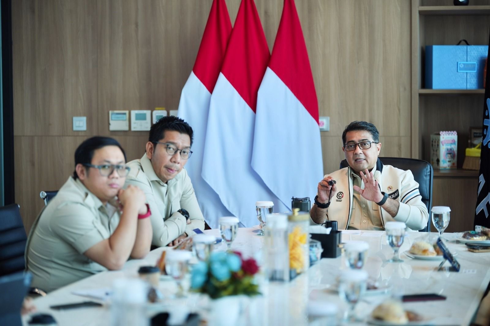 Pesta Rakyat HUT ke-81 RI, Kementerian Ekraf dan Bakom Perkuat Sinergi