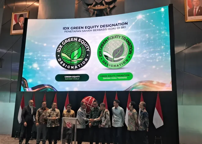 BEI Hadirkan IDX Green Equity Designation untuk Dukung Ekonomi Berkelanjutan