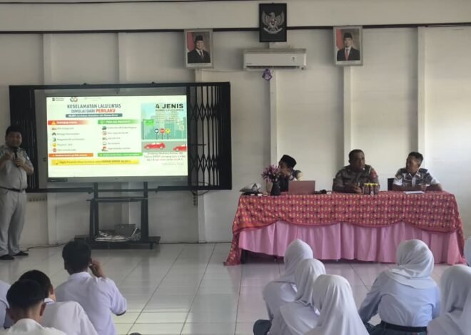 Jasa Raharja Kalteng Edukasi Pelajar SMA Negeri 1 Kuala Pembuang Melalui Program PPKL