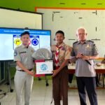 Jasa Raharja Kalbar Tanamkan Budaya Tertib Berlalu Lintas kepada Pelajar di Kayong Utara