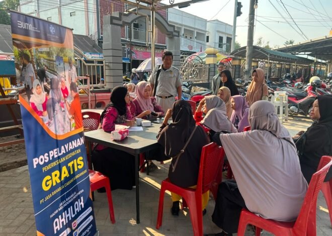 Hadir di Pengajian Masjid Al Amanah, Jasa Raharja Gelar Layanan Kesehatan Gratis Lewat Program MUKL