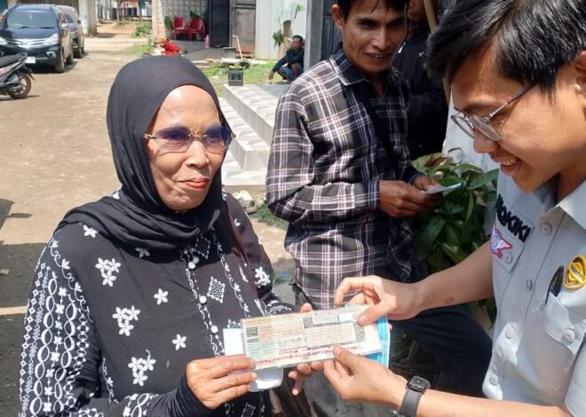 Jasa Raharja Sosialisasikan Program Keringanan PKB dan BBNKB di Samsat Keliling Sumber Jaya