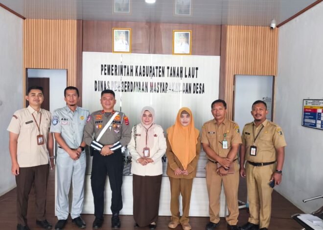 Permudah Layanan Masyarakat, Tim Pembina Samsat Pelaihari Gandeng BUMDes