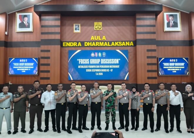 Jasa Raharja Bengkulu Hadiri FGD Aktualisasi Sespimmen Dikreg ke-67 di Polresta Bengkulu