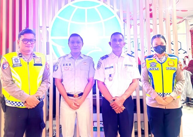 Rapat Koordinasi Sinergitas Program Keselamatan Transportasi Jalan Bersama Dinas Perhubungan dan Polres Metro Bekasi Kota