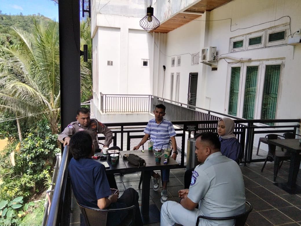 Jasa Raharja Bersama Tim Pembina Samsat Sawahlunto Sosialisasikan Program Keringanan Pajak Kendaraan di PT Miyor Prima Abadi Transport
