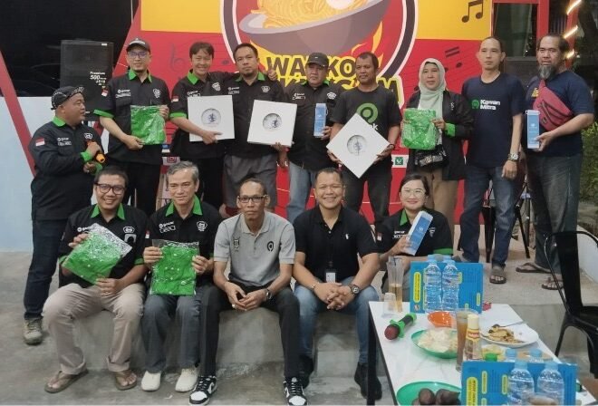 PT Jasa Raharja Kantor Wilayah Sumatera Selatan Hadir Sebagai Narasumber Kegiatan Pertemuan Ketua Komunitas Gocar- GOJEK Palembang