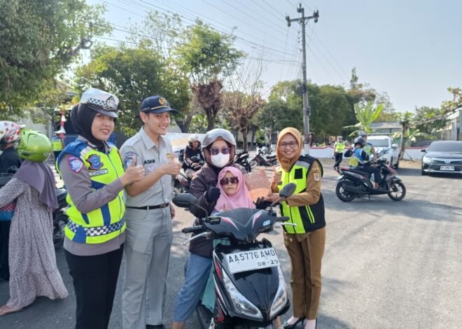 Jasa Raharja Bersama Tim Pembina Samsat Kebumen Perkuat Kepatuhan Administrasi dan Pajak kendaraan melalui Operasi Gabungan