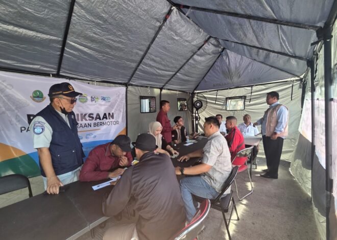 Perkuat Kepatuhan Masyarakat, Jasa Raharja Tasikmalaya Bersama Tim Pembina Samsat Gelar Operasi Gabungan di Singaparna