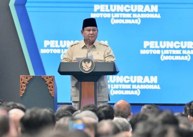 Presiden Prabowo Resmikan 3.395 Jembatan Hingga Motor Listrik Nasional