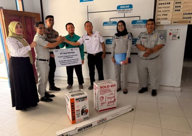 Sinergi Hijau Jasa Raharja dan Samsat Konawe, Salurkan Alat Kebersihan untuk Kecamatan Taat Bayar Pajak
