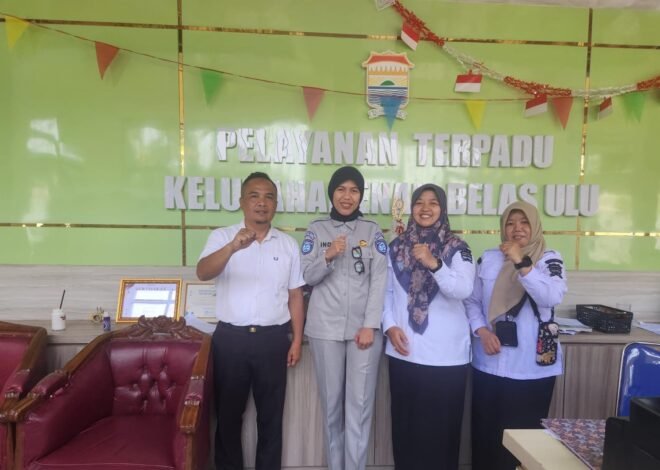 Tingkatkan Kepatuhan PKB, Jasa Raharja dan Tim Samsat Palembang II Sinergi Bersama Kelurahan 16 Ulu