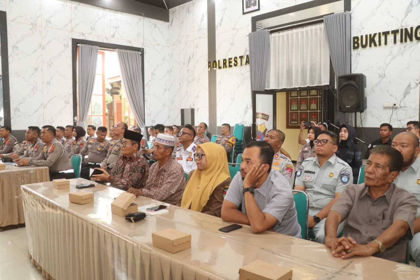 Jasa Raharja Sumbar Hadiri FGD Penelitian Puslitbang Polri di Polresta Bukittinggi