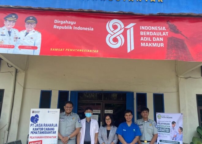 Jasa Raharja Gelar Pelayanan Kesehatan Gratis di Samsat Pematangsiantar