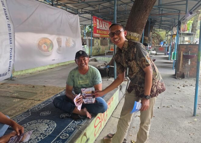 Jasa Raharja Sebarkan Informasi Program Bebas Denda, Dari Pasar hingga Terminal
