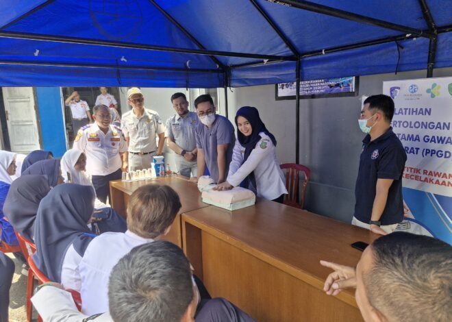 Jasa Raharja Sukabumi Turut Semarakkan Hari Perhubungan Nasional melalui MUKL dan PPGD