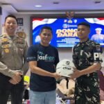 Semarak Hari Lalu Lintas Bhayangkara ke-71, Jasa Raharja Sintang Ikuti Aksi Donor Darah