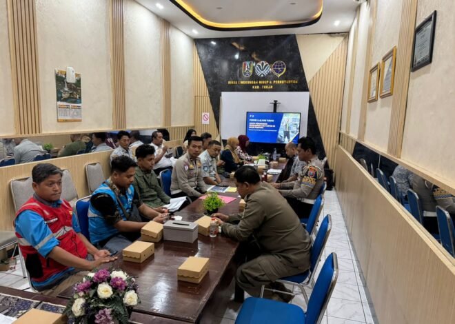 Jasa Raharja Tuban Hadiri Rapat Forum Komunikasi Lalu Lintas Bulan September