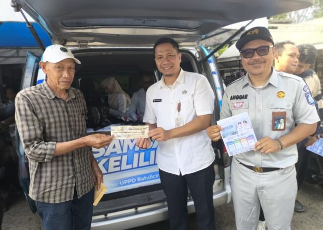 Operasi Gabungan Jadi Sarana Edukasi, Tim Pembina Samsat Batulicin Ajak Warga Tertib Pajak